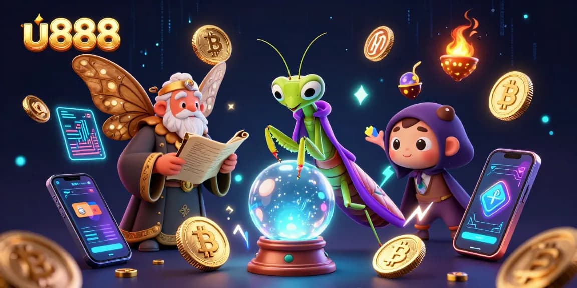 Engage with the u888 crypto casino experience featuring enchanting characters and vibrant gaming elements.