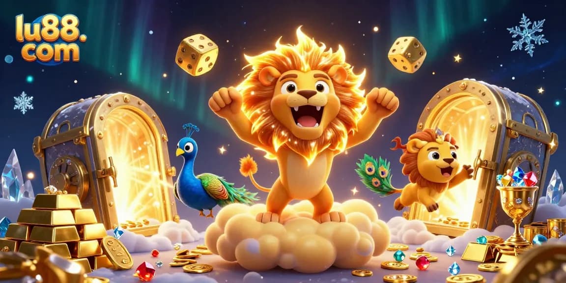Experience thrilling gameplay at lu88. com with dazzling casino elements and exciting jackpot vibes.
