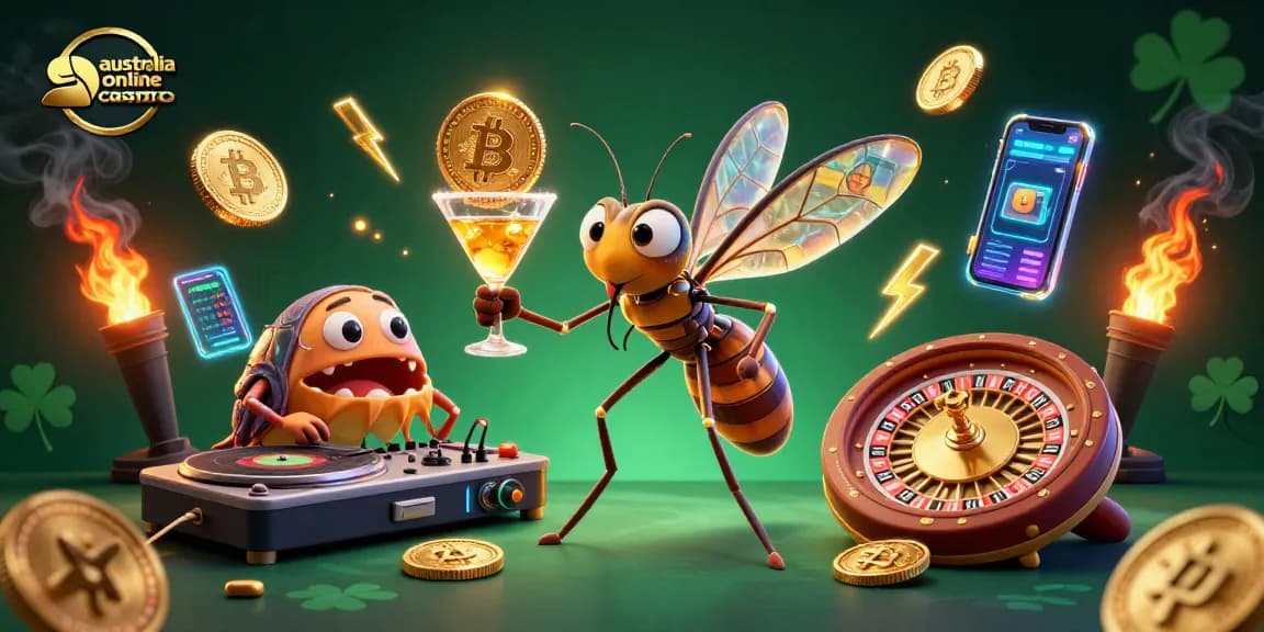 Experience the thrill of the australia online casino with lively characters and vibrant game elements!