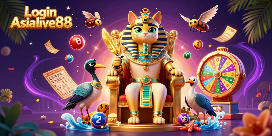 Experience vibrant gaming with Login Asialive88 on this exciting lottery scene.