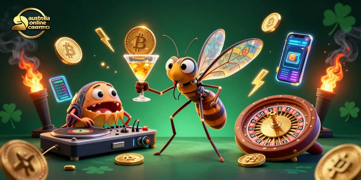 Experience the thrill of the australia online casino with lively characters and vibrant game elements!