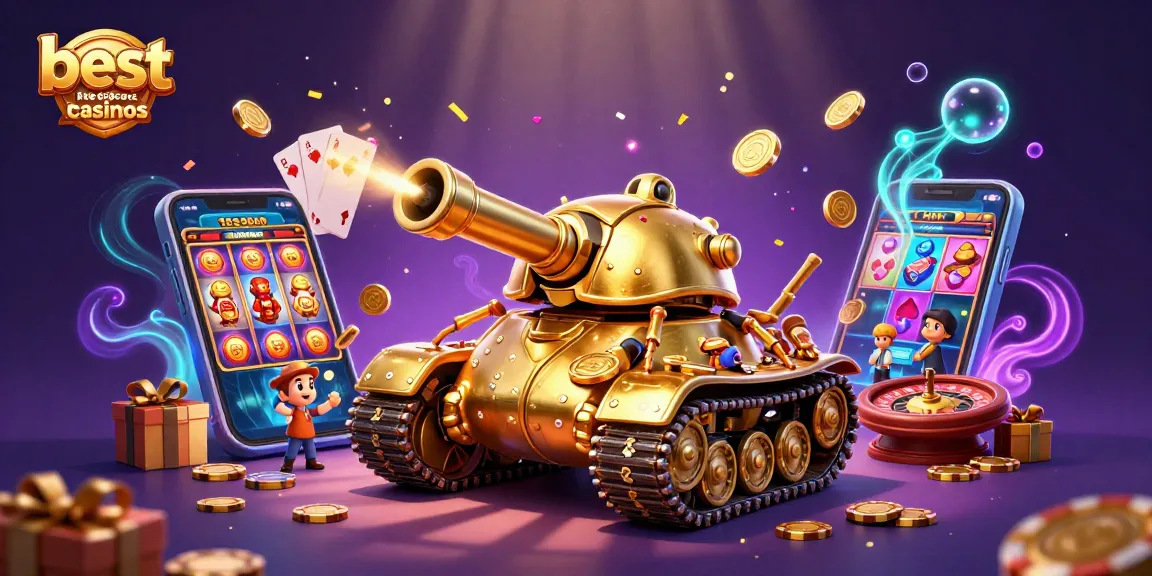 Experience fun and winning strategies at best no deposit bonus casinos with vibrant 3D casino elements.
