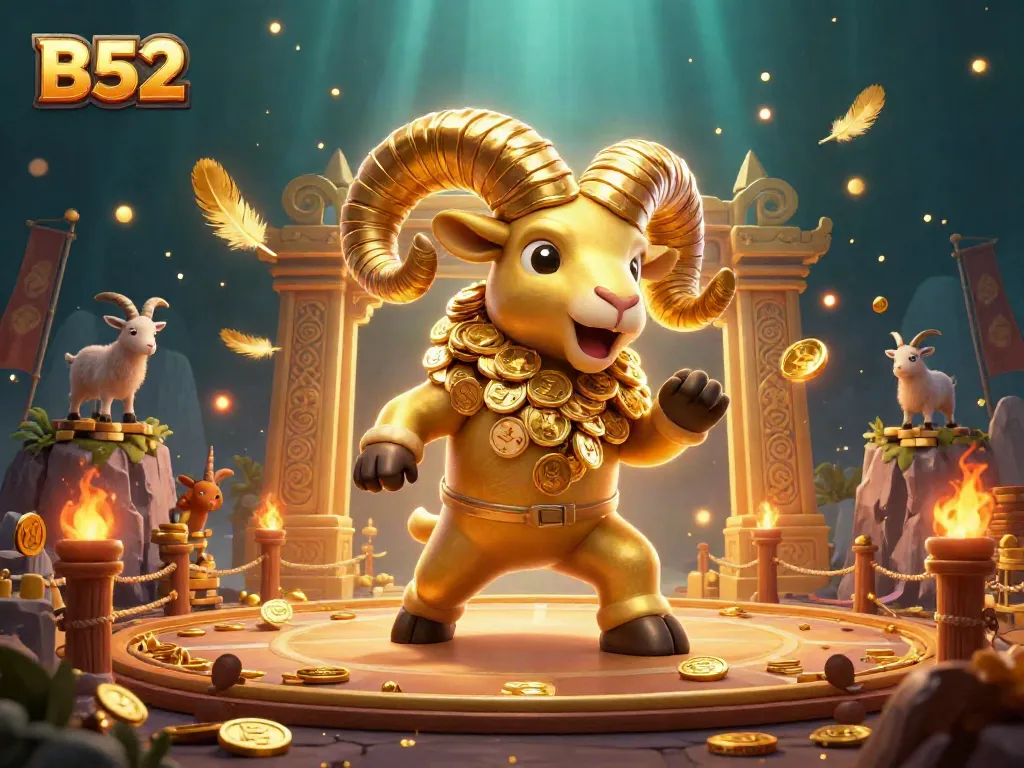 Experience thrilling gaming at B52 with vibrant characters and rich casino elements!