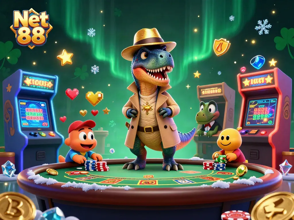 Place bets with Net 88 while the velociraptor card counter tries to slip under the radar at blackjack.