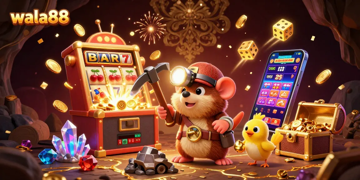 Experience thrilling action with wala88 as the treasure hunter discovers gems and wins.